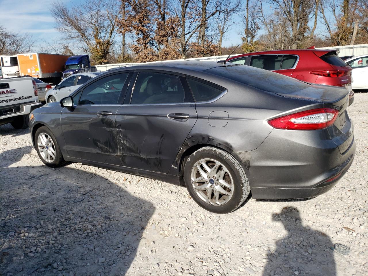 Image 2 of 2014 FORD FUSION SE 2014 with VIN 3FA6P0HD7ER252998