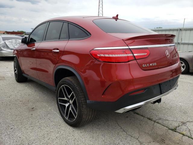 Image 3 of 2016 MERCEDES-BENZ GLE COUPE 450 4MATIC 2016 with VIN 4JGED6EB7GA032290