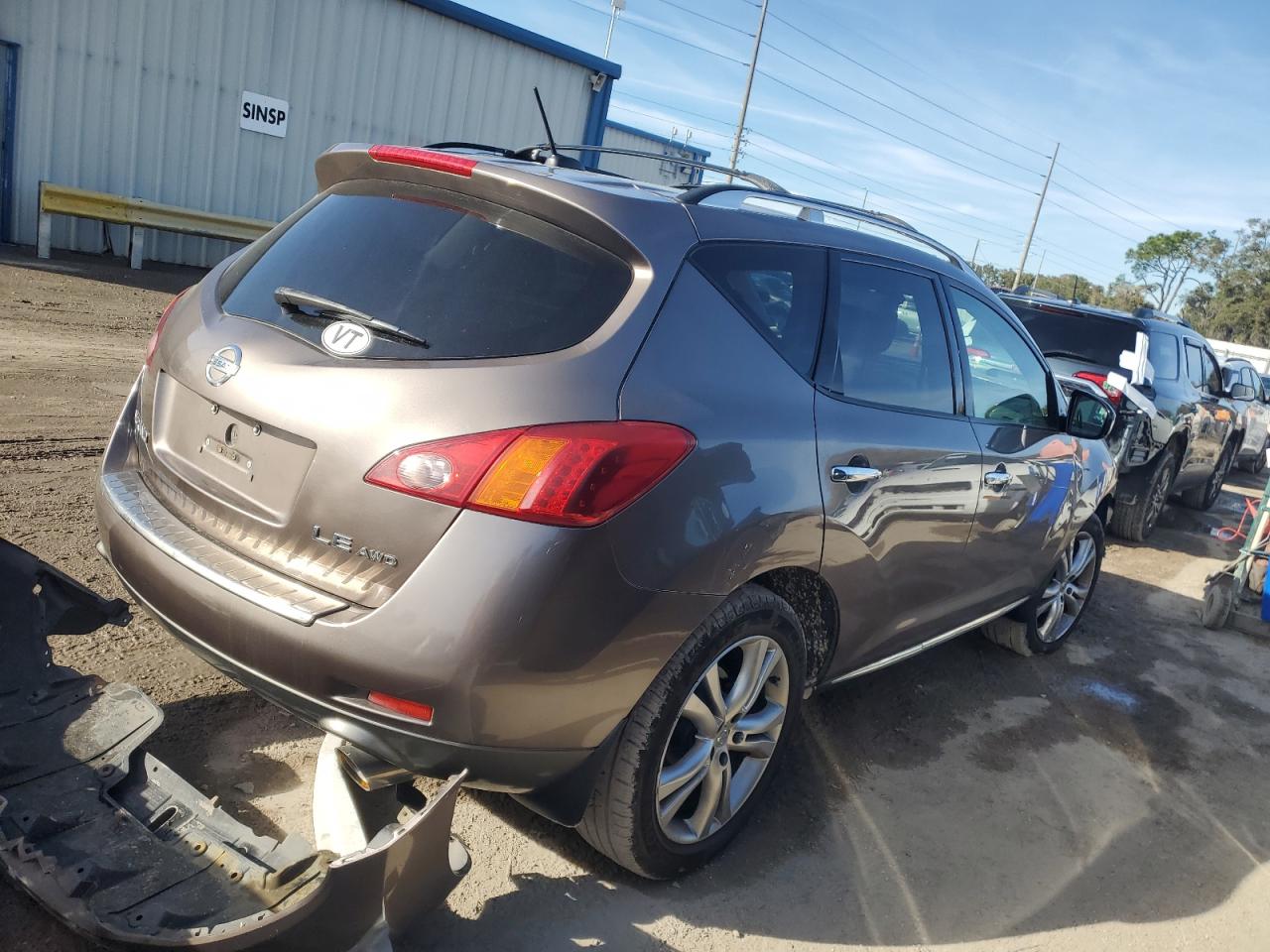 Изображение 3 2009 NISSAN MURANO S 2009 с VIN JN8AZ18W39W151471