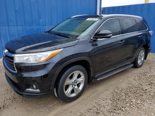 Image 1 of 2016 TOYOTA HIGHLANDER LIMITED 2016 with VIN 5TDYKRFH4GS157617