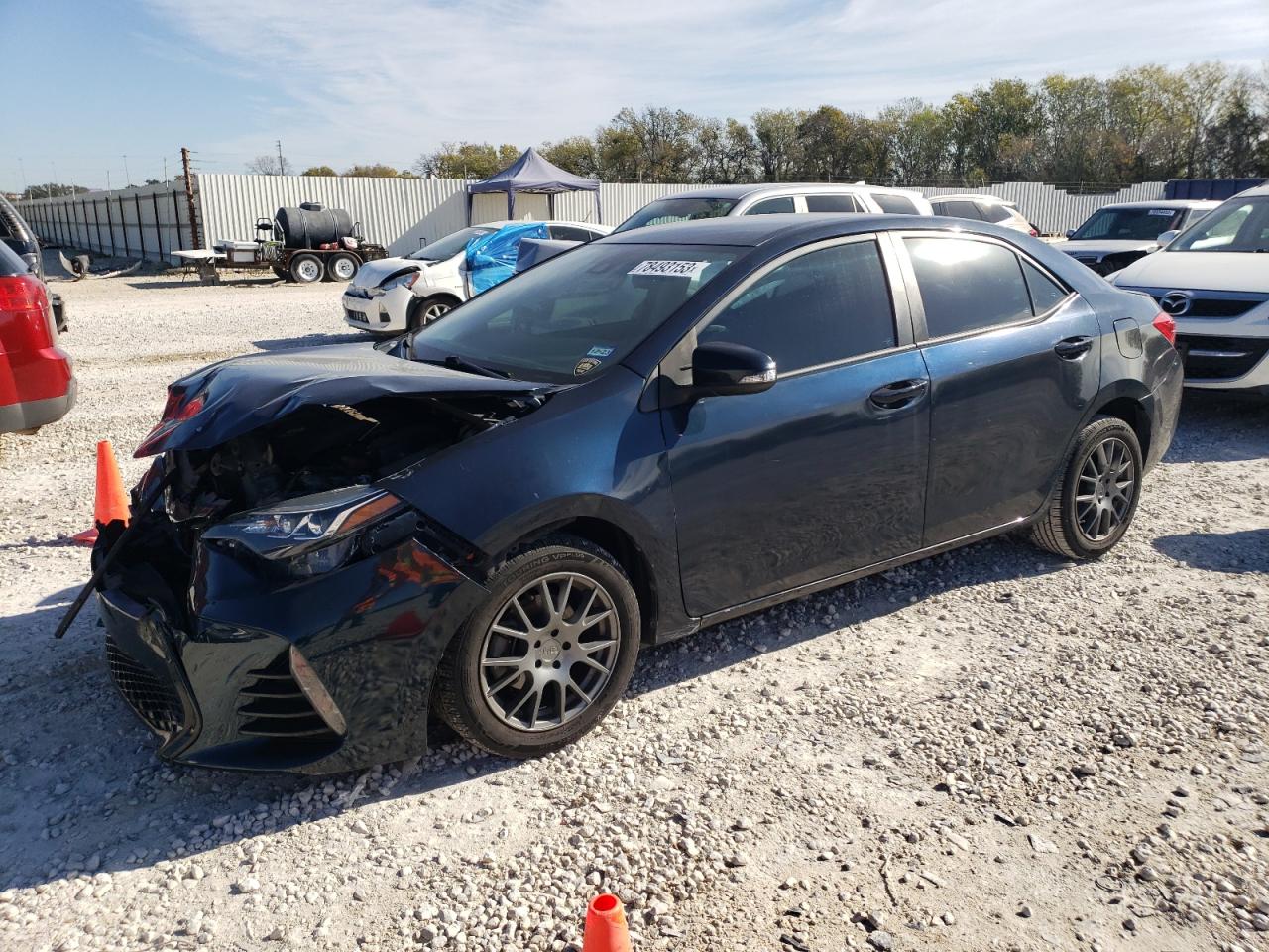Image 1 of 2018 TOYOTA COROLLA L 2018 with VIN 5YFBURHE2JP820282