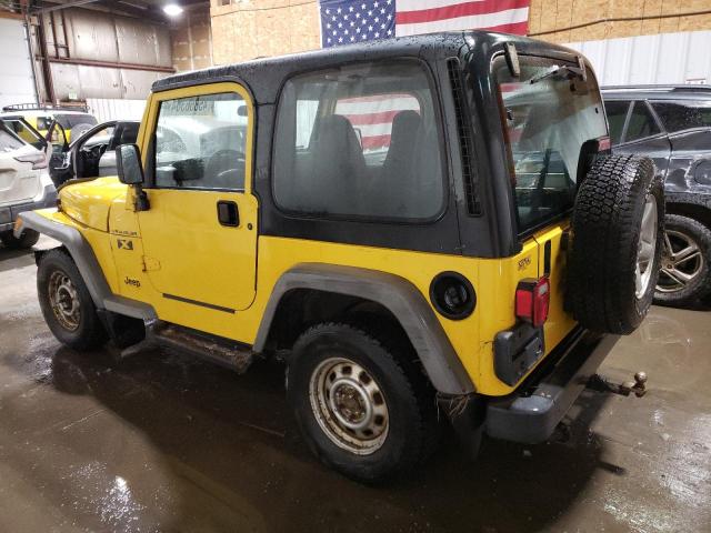 Изображение 2 2002 JEEP WRANGLER / TJ X 2002 с VIN 1J4FA39S82P725542