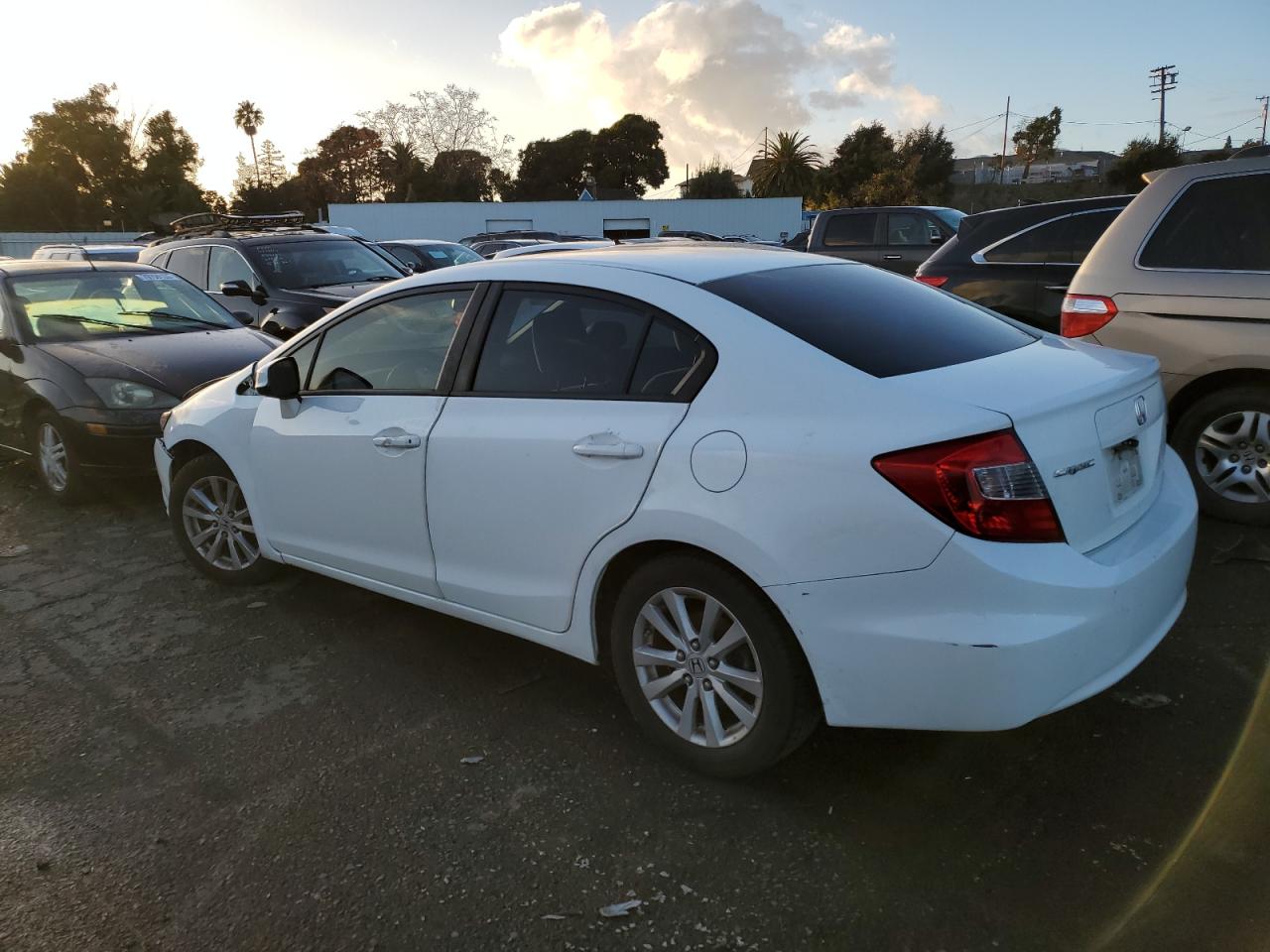 Image 2 of 2012 HONDA CIVIC EX 2012 with VIN JHMFB2F82CS003728