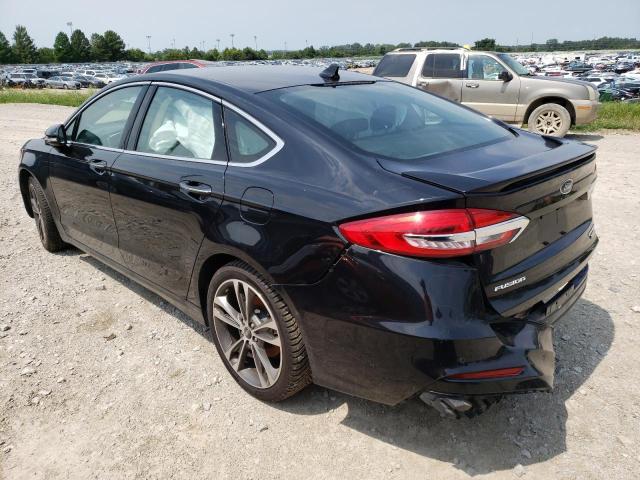Image 2 of 2019 FORD FUSION TITANIUM 2019 with VIN 3FA6P0D97KR220369