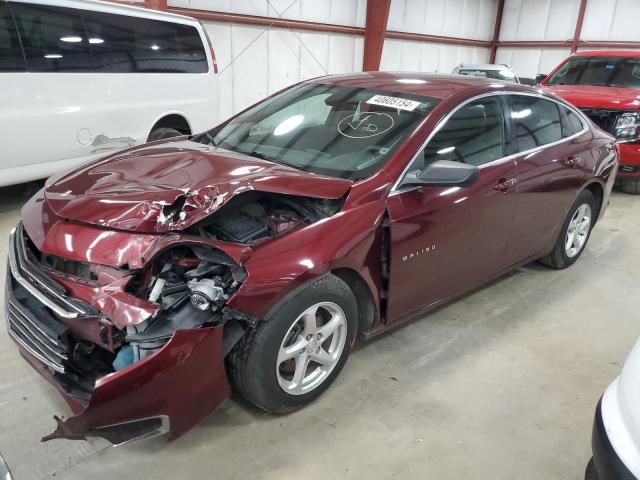 Image 1 of 2016 CHEVROLET MALIBU LS 2016 with VIN 1G1ZB5ST8GF253587