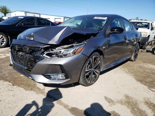 Image 1 of 2021 NISSAN SENTRA SR 2021 with VIN 3N1AB8DV7MY242205