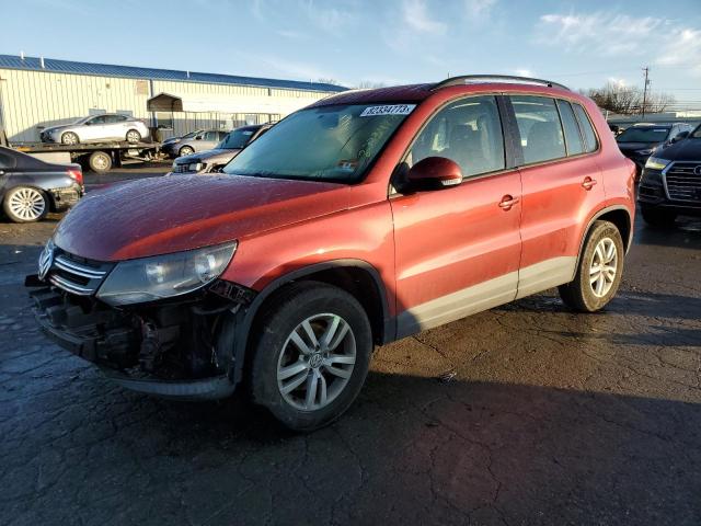 Image 1 of 2015 VOLKSWAGEN TIGUAN S 2015 with VIN WVGBV7AX7FW104498