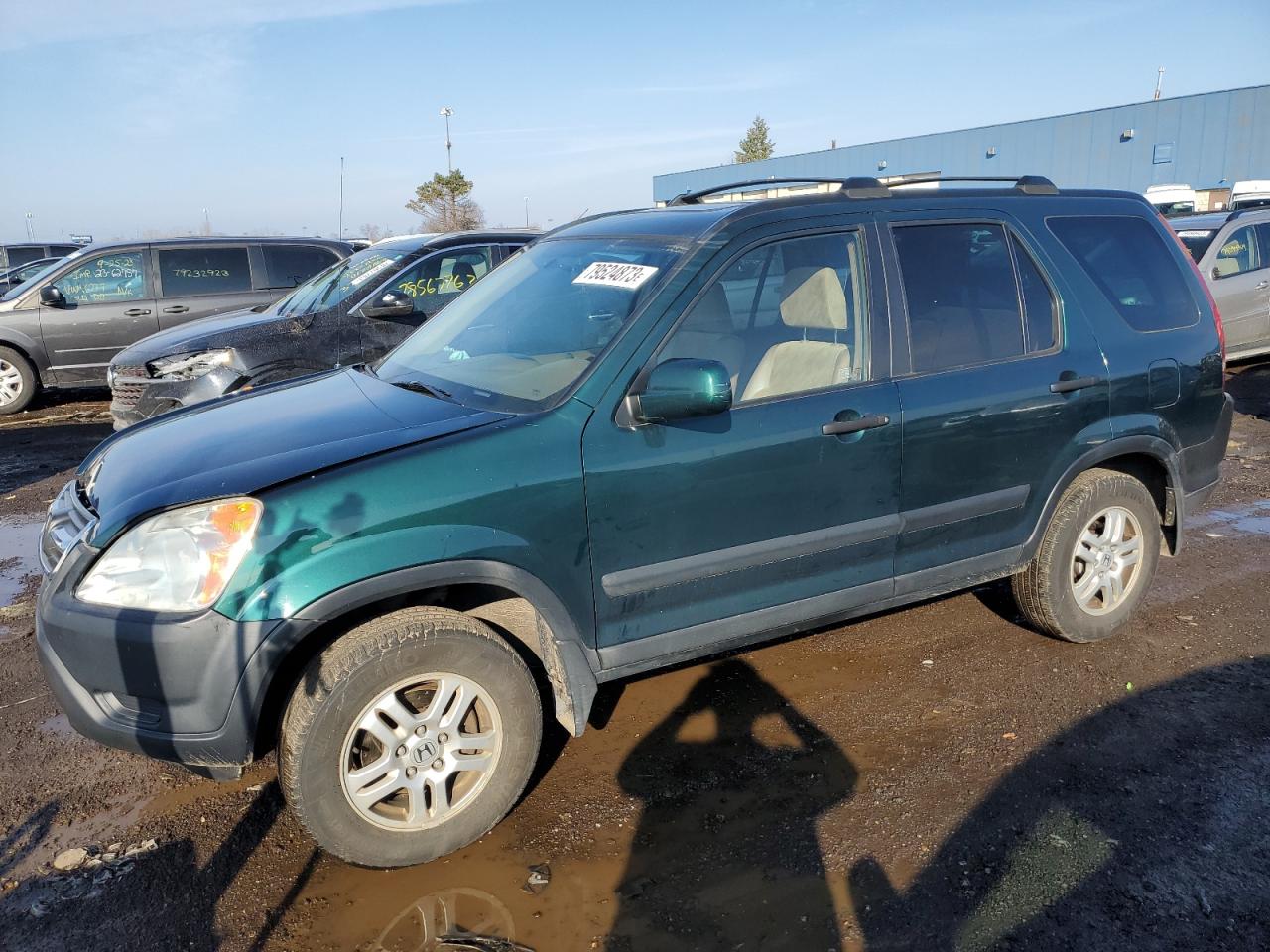 Image 1 of 2002 HONDA CR-V EX 2002 with VIN SHSRD78832U002823