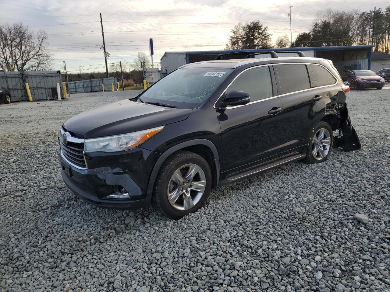 Obraz 1 z 2015 TOYOTA HIGHLANDER LIMITED 2015 z VIN 5TDDKRFH4FS080051