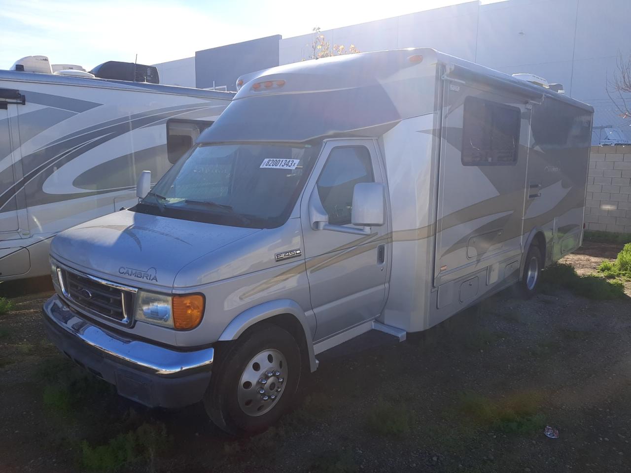 Изображение 2 2007 FORD ECONOLINE E450 SUPER DUTY CUTAWAY VAN 2007 с VIN 1FDXE45S87DB35453