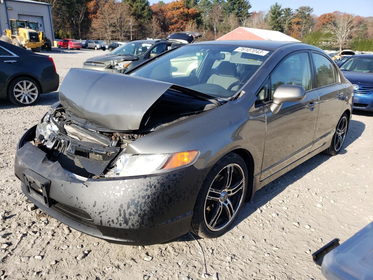 Image 1 of 2008 HONDA CIVIC LX 2008 with VIN 2HGFA16528H342011