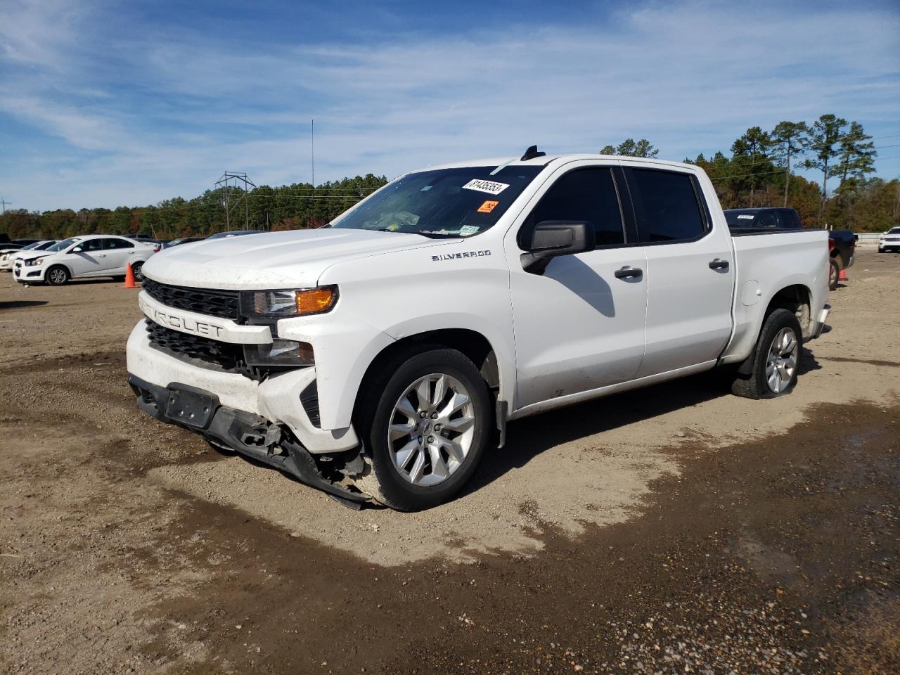 Obraz 1 z 2021 CHEVROLET SILVERADO C1500 CUSTOM 2021 z VIN 3GCPWBEK9MG420764