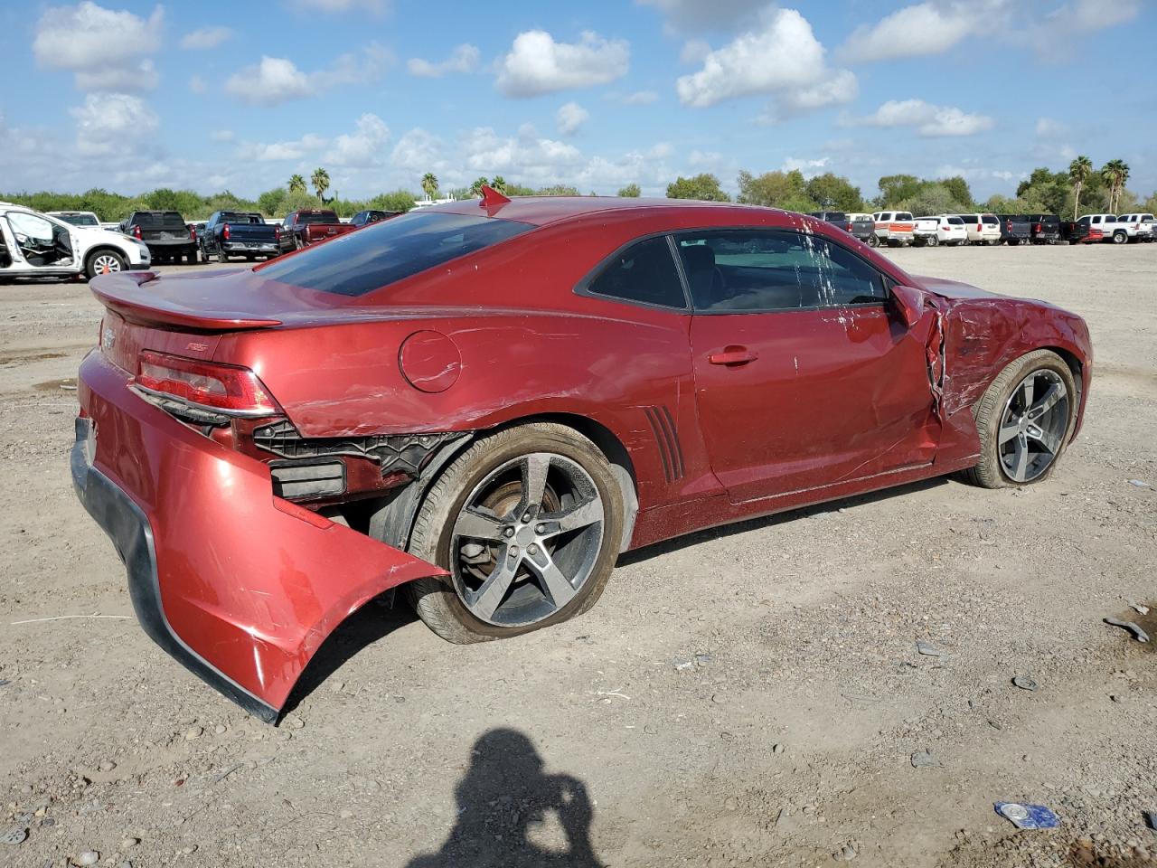 Изображение 3 2014 CHEVROLET CAMARO LT 2014 с VIN 2G1FB1E31E9148645