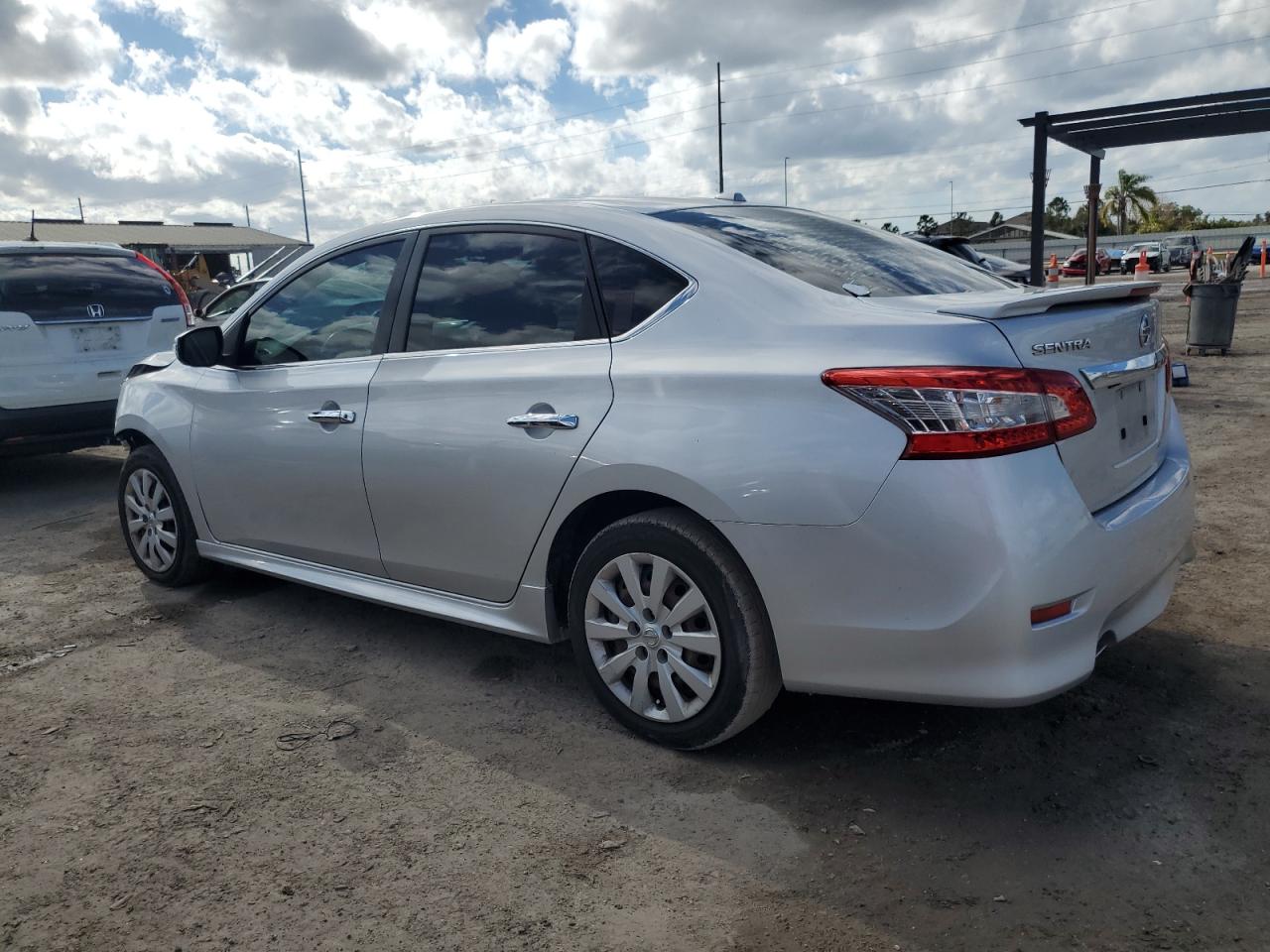 Image 2 of 2015 NISSAN SENTRA S 2015 with VIN 3N1AB7AP5FY317762