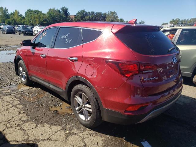 Image 2 of 2017 Hyundai Santa Fe 2017 with VIN 5XYZTDLBXHG442549