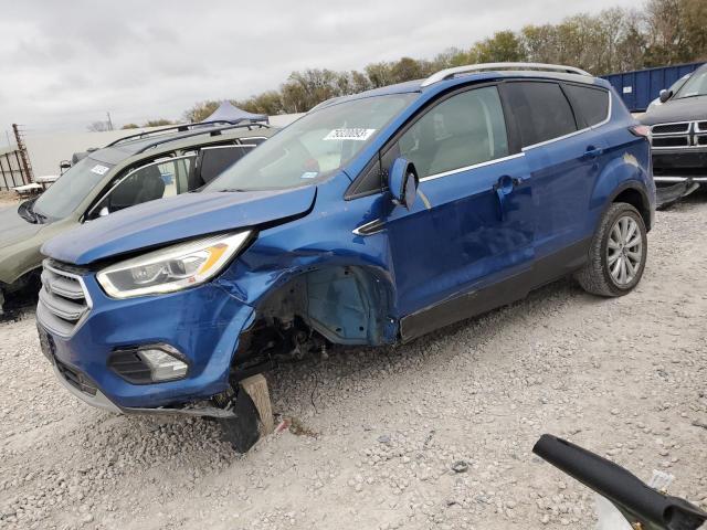 Image 1 of 2017 FORD ESCAPE TITANIUM 2017 with VIN 1FMCU0J95HUD52005
