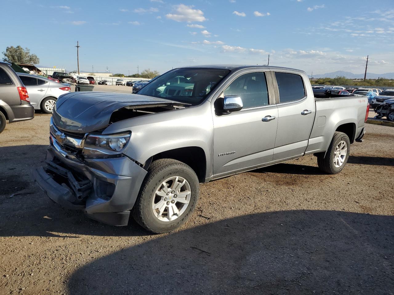 Image 1 of 2018 CHEVROLET COLORADO LT 2018 with VIN 1GCGTCEN7J1141784
