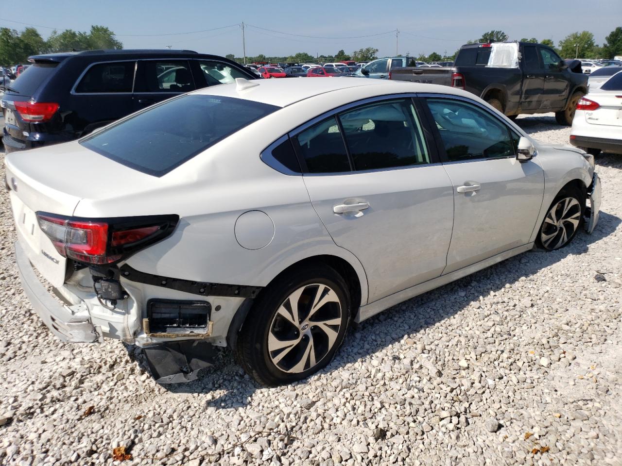 Image 3 of 2021 SUBARU LEGACY PREMIUM 2021 with VIN 4S3BWAF66M3019715