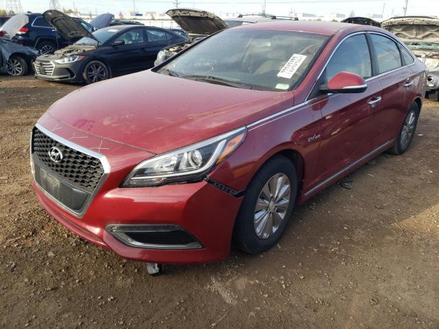 Image 1 of 2016 HYUNDAI SONATA HYBRID 2016 with VIN KMHE24L1XGA015181