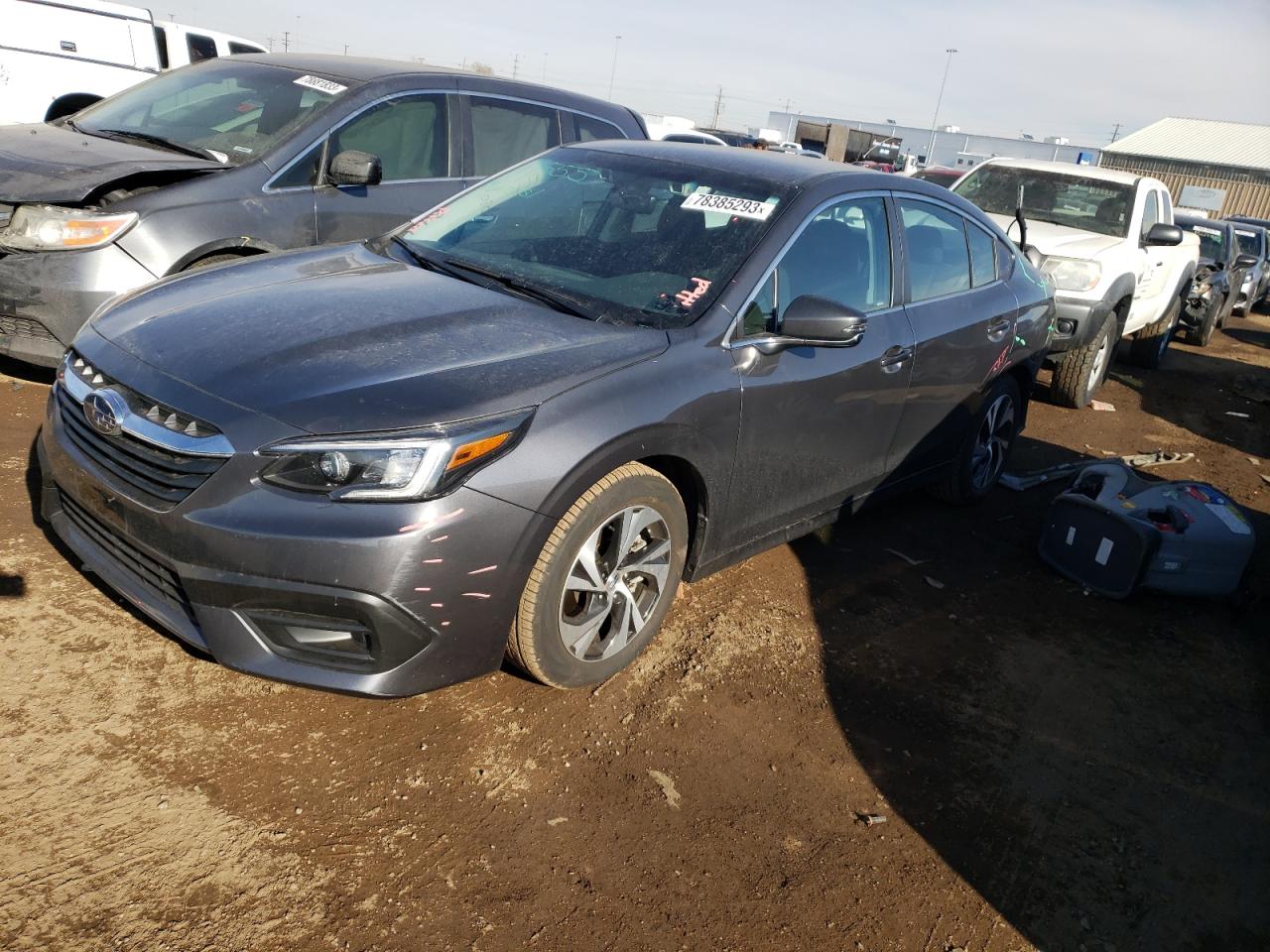 Image 1 of 2022 SUBARU LEGACY PREMIUM 2022 with VIN 4S3BWAC67N3017753