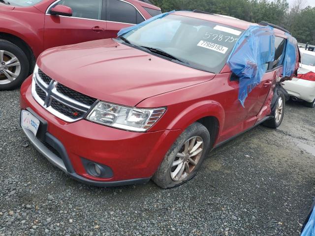Image 1 of 2015 DODGE JOURNEY SXT 2015 with VIN 3C4PDDBG5FT578739