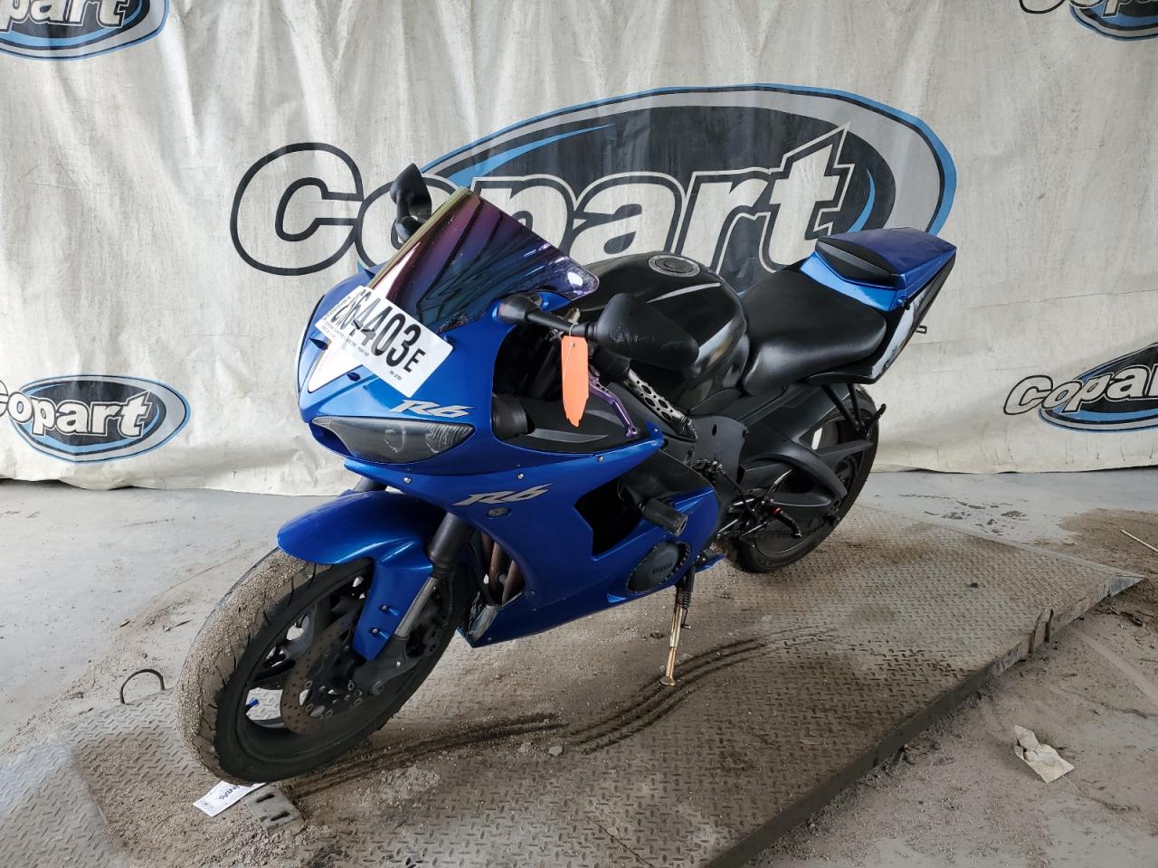 Image 2 of 2005 YAMAHA YZFR6 L 2005 with VIN JYARJ06E35A027004