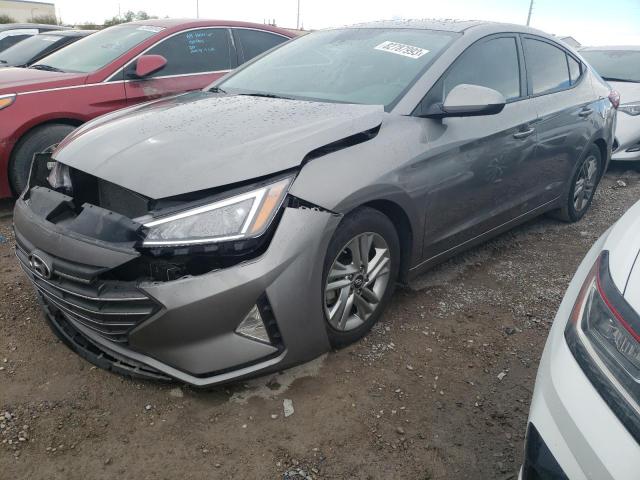 Image 1 of 2020 HYUNDAI ELANTRA SEL 2020 with VIN KMHD84LFXLU953714