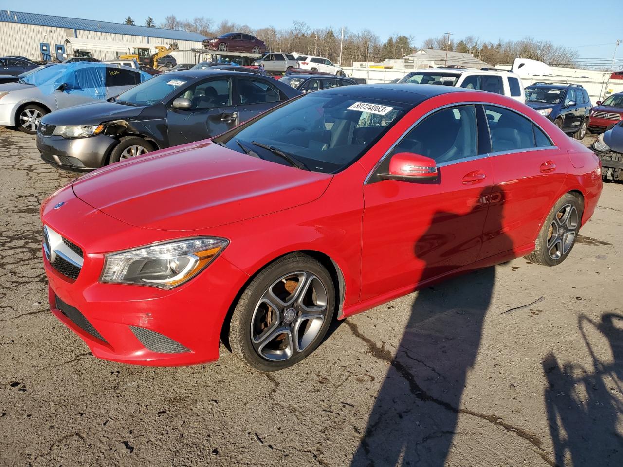 Obraz 1 z 2014 MERCEDES-BENZ CLA 250 2014 z VIN WDDSJ4EB7EN035738