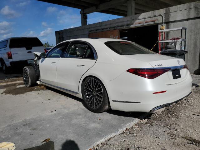 Image 2 of 2021 MERCEDES-BENZ S 580 4MATIC 2021 with VIN W1K6G7GB6MA034956