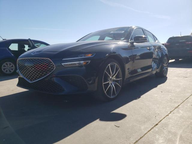 Image 1 of 2022 GENESIS G70 BASE 2022 with VIN KMTG34TA4NU092474