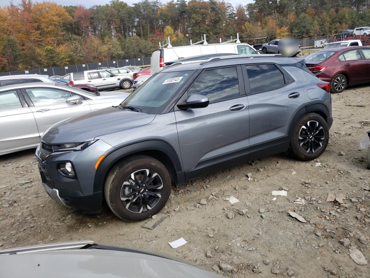 Image 1 of 2022 CHEVROLET TRAILBLAZER LT 2022 with VIN KL79MPS24NB012759