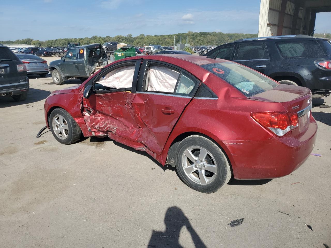 Изображение 2 2012 CHEVROLET CRUZE LT 2012 с VIN 1G1PF5SC6C7111433