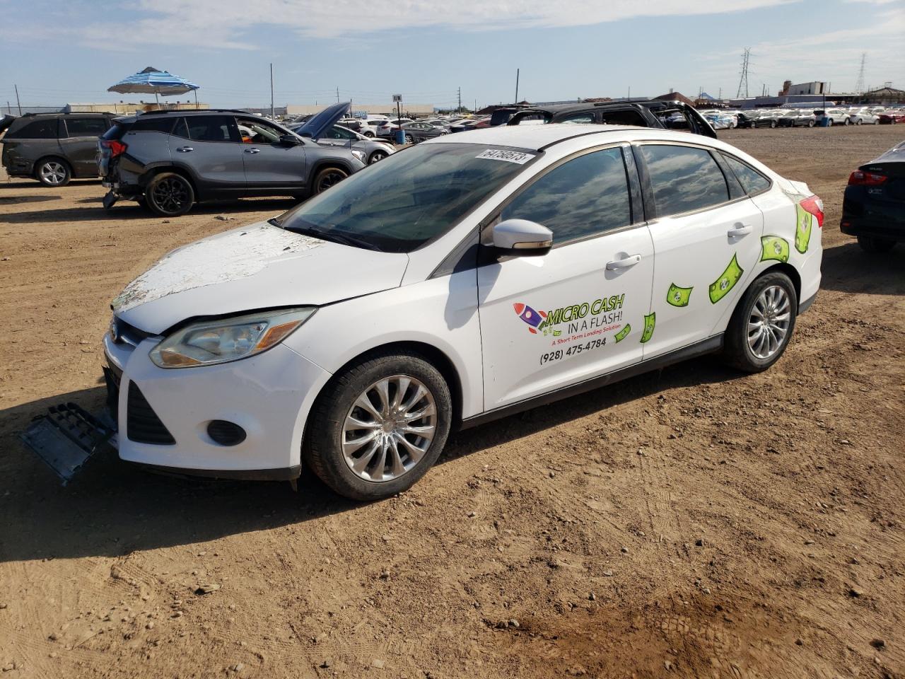 Image 1 of 2014 FORD FOCUS SE 2014 with VIN 1FADP3F28EL111382