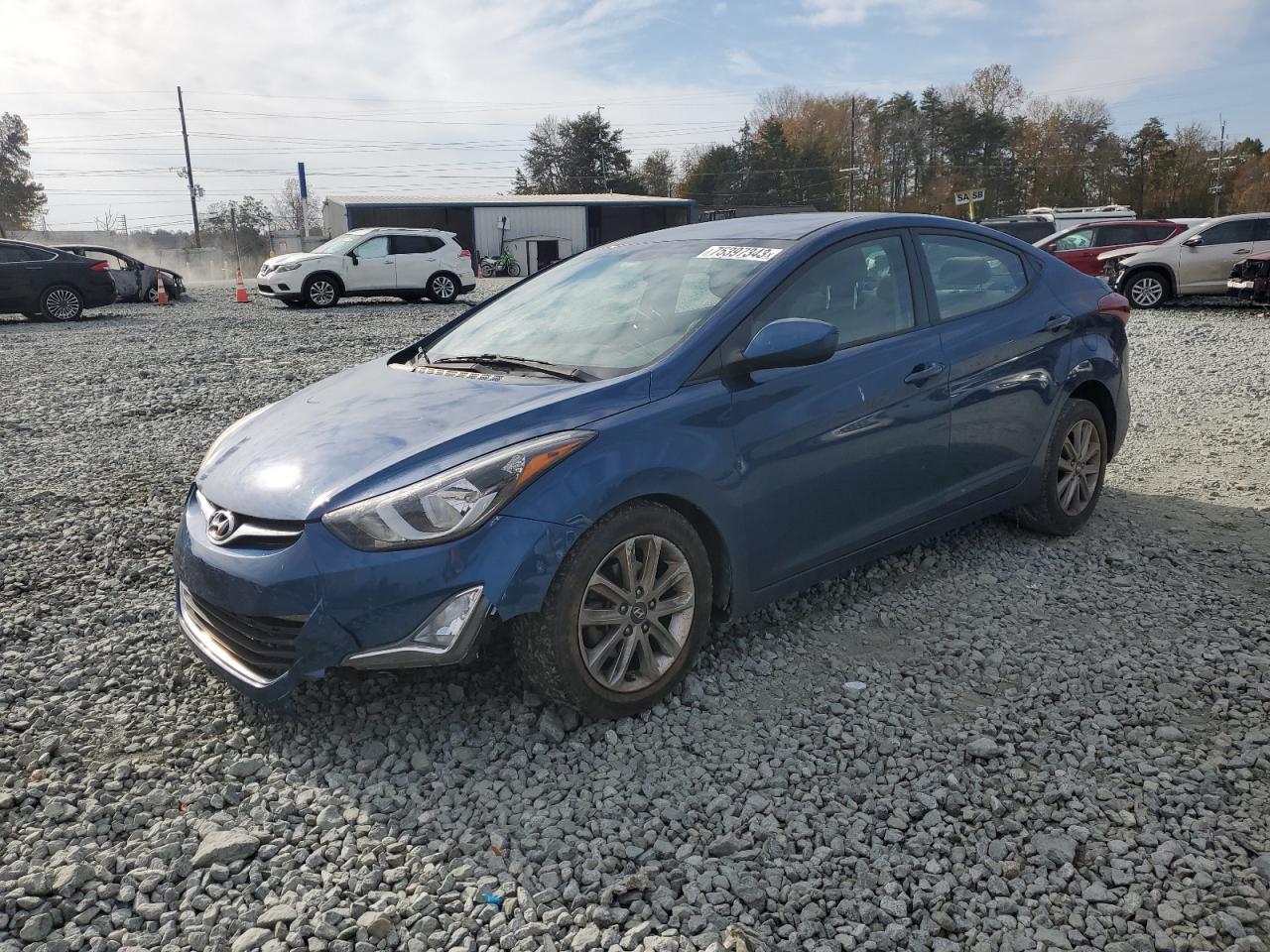 Изображение 1 2016 HYUNDAI ELANTRA SE 2016 с VIN KMHDH4AE9GU477777