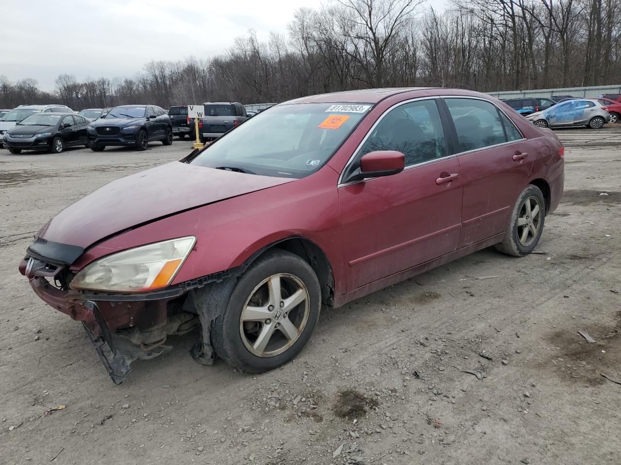 Image 1 of 2004 HONDA ACCORD EX 2004 with VIN 1HGCM55804A136109