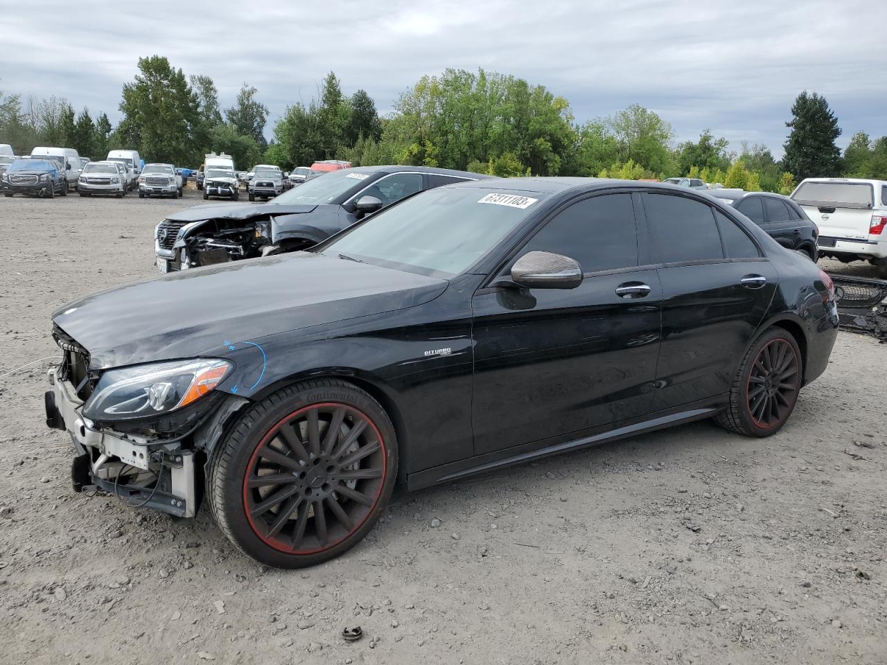 Obraz 1 z 2017 MERCEDES-BENZ C 43 4MATIC AMG 2017 z VIN 55SWF6EB4HU194906