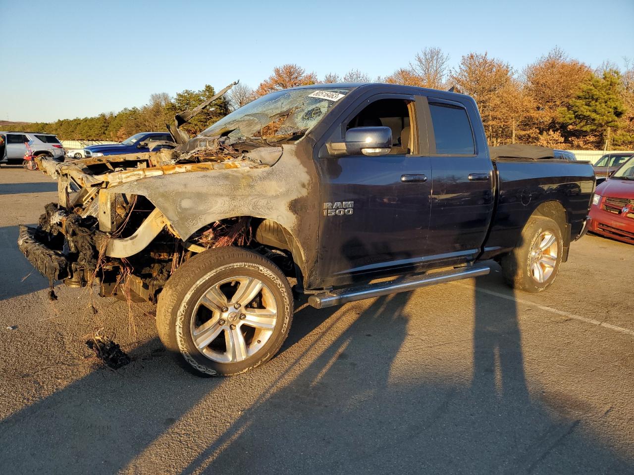 Image 1 of 2013 RAM 1500 SPORT 2013 with VIN 1C6RR7HT5DS525769