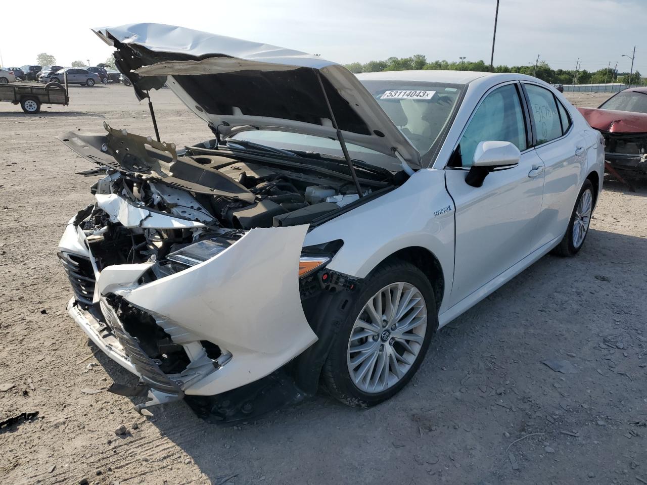 Image 1 of 2020 TOYOTA CAMRY XLE 2020 with VIN 4T1F31AK8LU527896