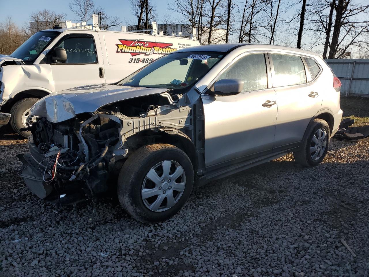 Image 1 of 2018 NISSAN ROGUE S 2018 with VIN KNMAT2MV9JP592312