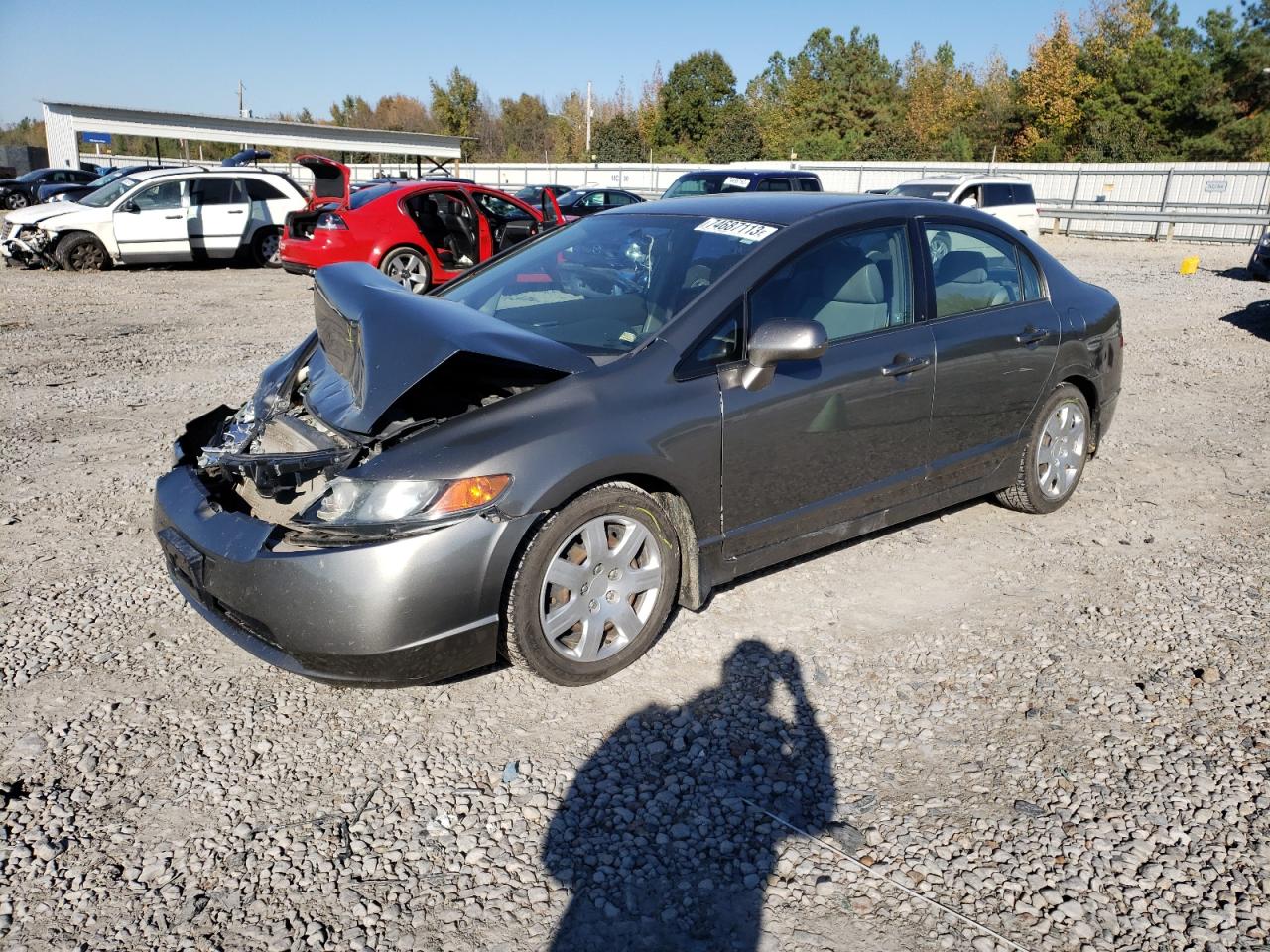 Obraz 1 z 2008 HONDA CIVIC LX 2008 z VIN 1HGFA16508L071663