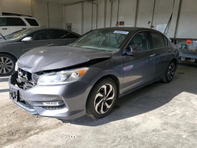 Image 1 of 2017 HONDA ACCORD EXL 2017 with VIN 1HGCR2F84HA042576