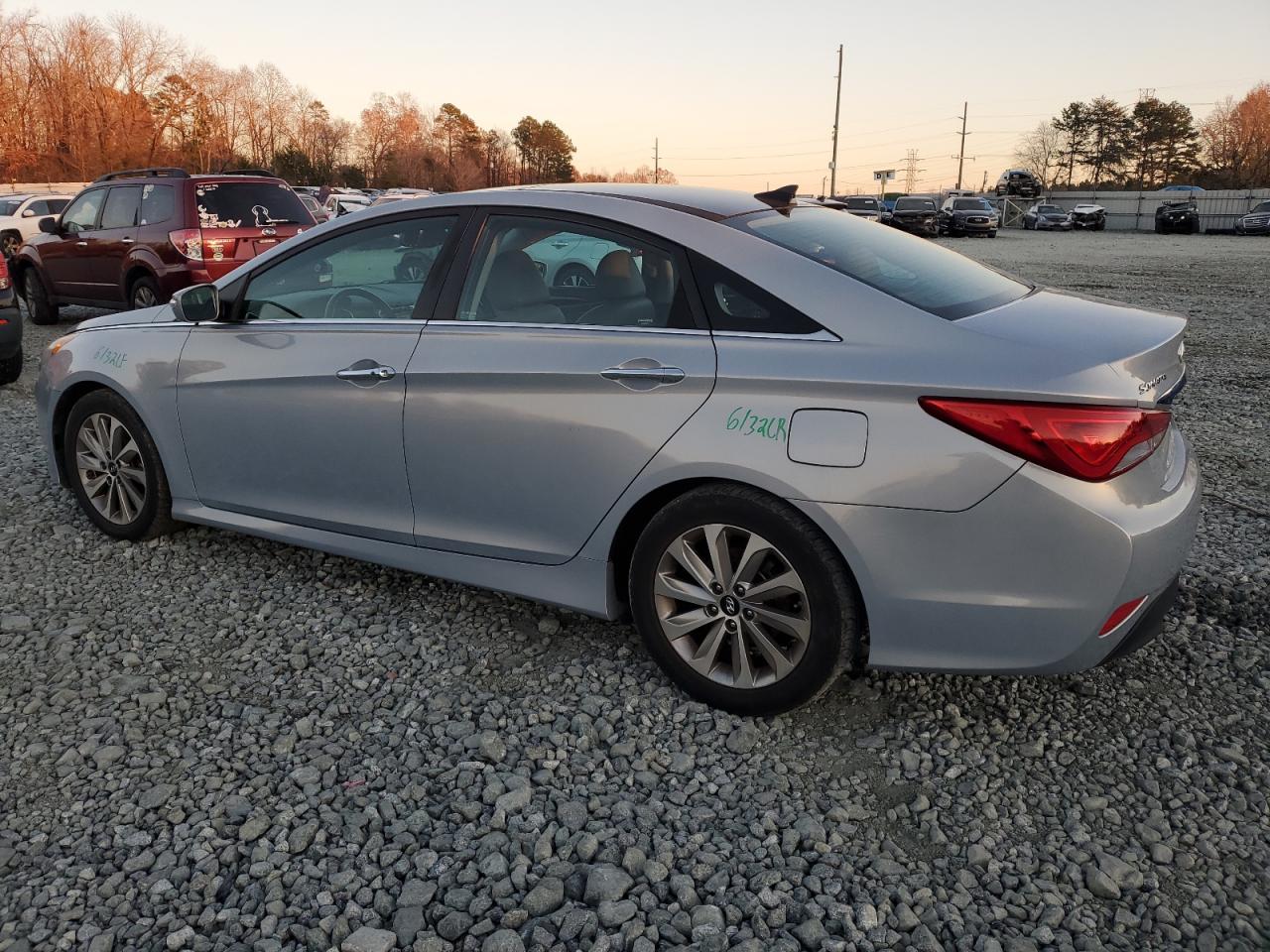 Изображение 2 2014 HYUNDAI SONATA SE 2014 с VIN 5NPEC4AC5EH917331