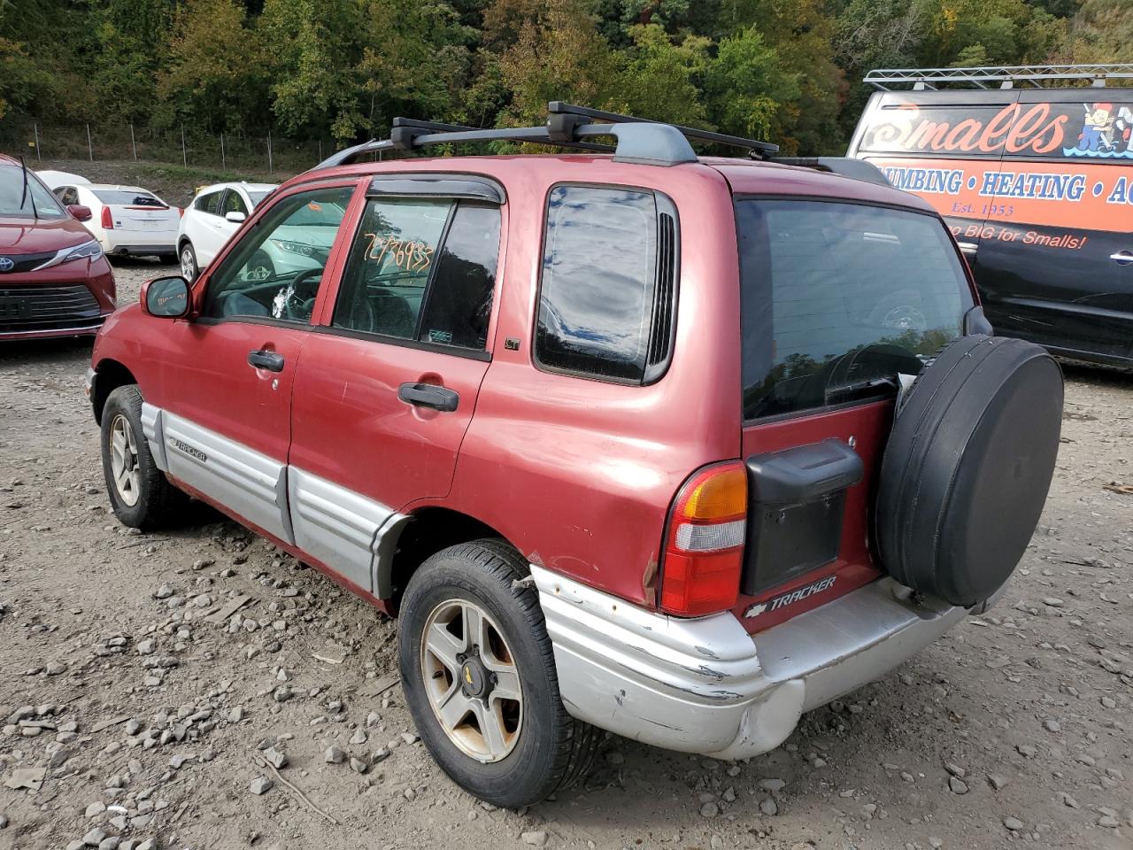 Image 2 of 2001 CHEVROLET TRACKER LT 2001 with VIN 2CNBJ634616937964