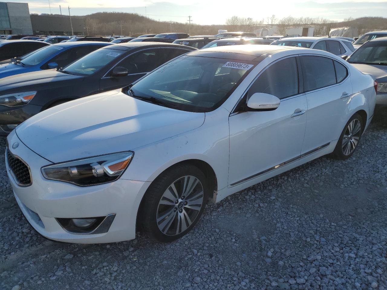 Image 1 of 2014 KIA CADENZA PREMIUM 2014 with VIN KNALN4D76E5125041