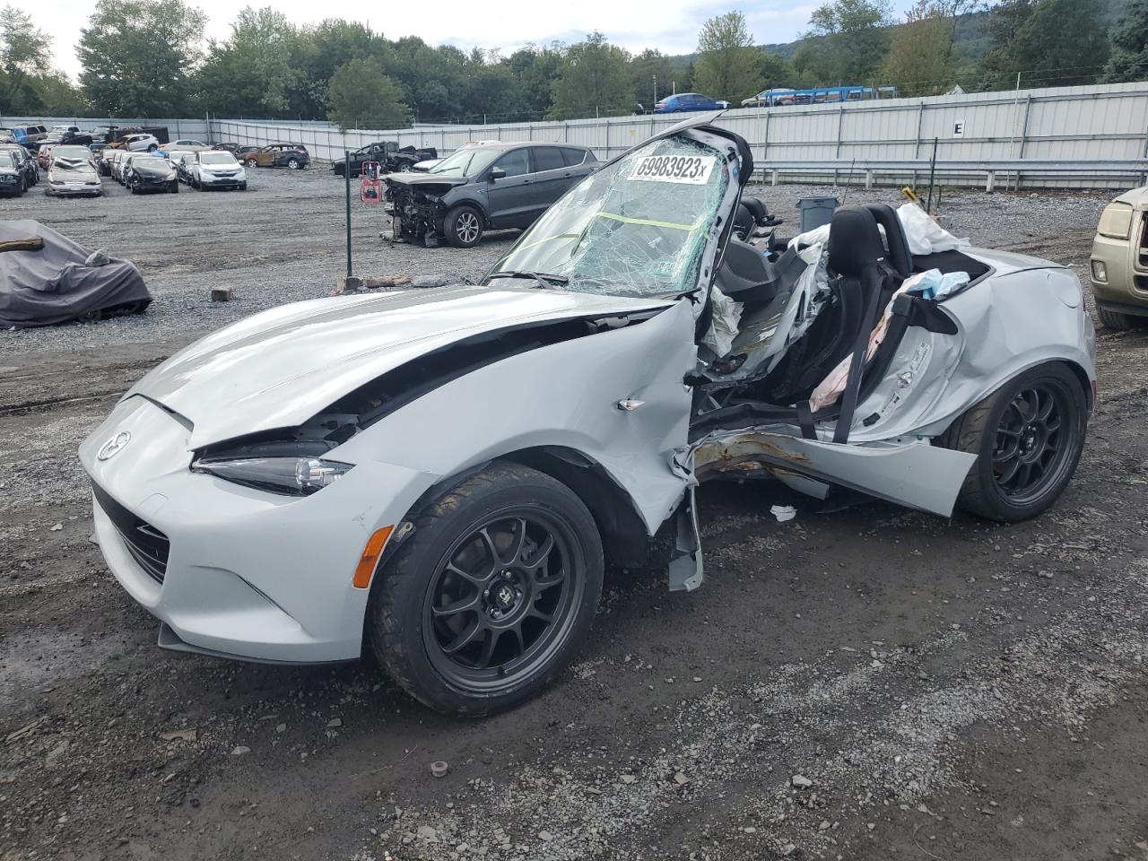 Image 1 of 2019 MAZDA MX-5 MIATA GRAND TOURING 2019 with VIN JM1NDAD7XK0306732