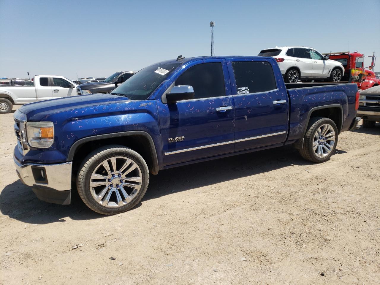 Image 1 of 2014 GMC SIERRA C1500 SLT 2014 with VIN 3GTP1VEC1EG460654