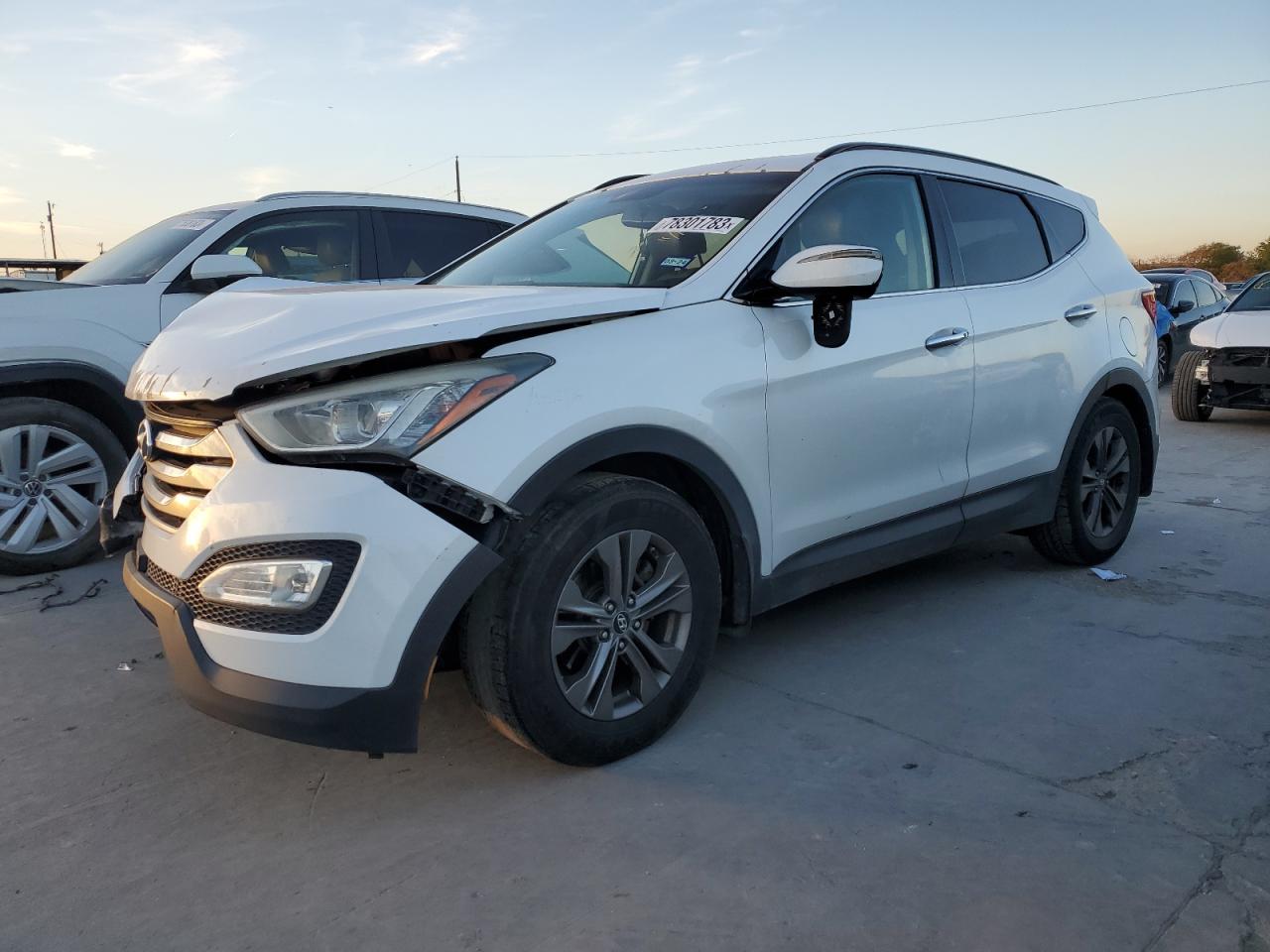 Image 1 of 2013 HYUNDAI SANTA FE SPORT  2013 with VIN 5XYZU3LB2DG049176