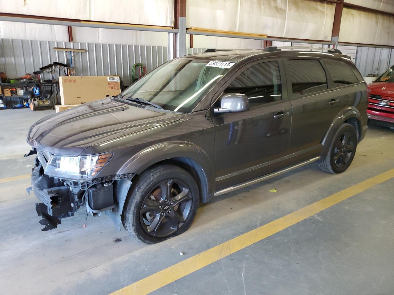 Image 1 of 2018 DODGE JOURNEY CROSSROAD 2018 with VIN 3C4PDCGG9JT513002