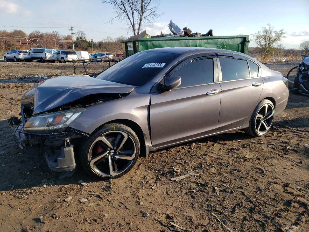Image 1 of 2015 HONDA ACCORD LX 2015 with VIN 1HGCR2F38FA175262