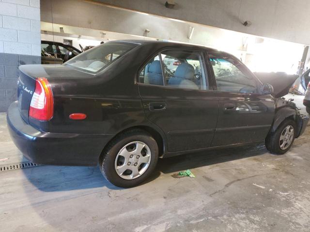 Image 3 of 2000 HYUNDAI ACCENT GL 2000 with VIN KMHCG45G4YU047621
